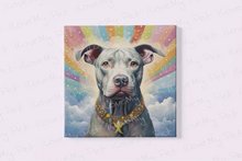 Load image into Gallery viewer, Stellar Sentinel Pit Bull Framed Wall Art Poster-Art-Dog Art, Home Decor, Pit Bull-5
