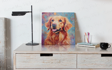 Load image into Gallery viewer, Stellar Spirit Golden Retriever Framed Wall Art Poster-Art-Dog Art, Golden Retriever, Home Decor, Poster-2