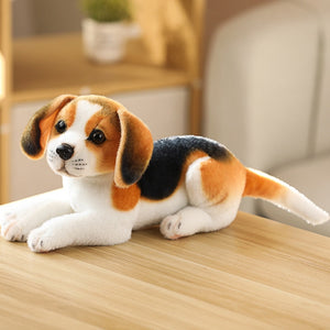 Stretching Dog Stuffed Animals - Plush Toys of Your Favorite Breeds-Soft Toy-Dogs, Stuffed Animal-Beagle-2