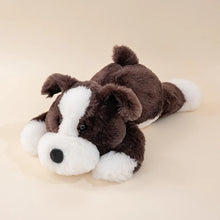 Load image into Gallery viewer, Large Border Collie Stuffed Animal - Fluffy Full Sploot Puppy Plush Toy-Stuffed Animals-Border Collie,Dog Memorial Gifts,Stuffed Animal-6