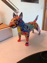 Load image into Gallery viewer, Stunning Bull Terrier Design Multicolor Resin Statue-Home Decor-Bull Terrier, Dogs, Home Decor, Statue-10