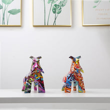 Load image into Gallery viewer, Image of a stunning multicolor scottish terrier statues