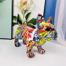 Load image into Gallery viewer, Stunning Urban Art Standing French Bulldog Statues-2