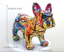 Load image into Gallery viewer, Stunning Urban Art Standing French Bulldog Statues-4