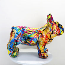 Load image into Gallery viewer, Stunning Urban Art Standing French Bulldog Statues-5