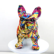 Load image into Gallery viewer, Stunning Urban Art Standing French Bulldog Statues-6