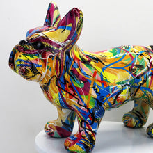 Load image into Gallery viewer, Stunning Urban Art Standing French Bulldog Statues-8