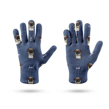 Load image into Gallery viewer, Stylish Pug Swag Touch Screen Gloves-Accessories-Accessories,Dog Dad Gifts,Dog Mom Gifts,Gloves-10