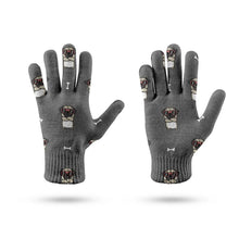 Load image into Gallery viewer, Stylish Pug Swag Touch Screen Gloves-Accessories-Accessories,Dog Dad Gifts,Dog Mom Gifts,Gloves-11