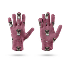 Load image into Gallery viewer, Stylish Pug Swag Touch Screen Gloves-Accessories-Accessories,Dog Dad Gifts,Dog Mom Gifts,Gloves-12