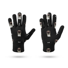 Load image into Gallery viewer, Stylish Pug Swag Touch Screen Gloves-Accessories-Accessories,Dog Dad Gifts,Dog Mom Gifts,Gloves-9