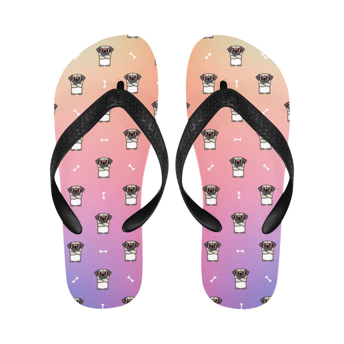 Stylish Pug Swag Unisex Slippers - 9 Colors-Footwear-Accessories,Dog Dad Gifts,Dog Mom Gifts,Pug,Slippers-14