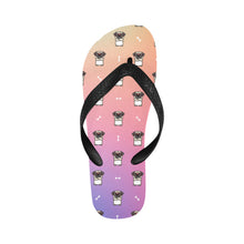 Load image into Gallery viewer, Stylish Pug Swag Unisex Slippers - 9 Colors-Footwear-Accessories,Dog Dad Gifts,Dog Mom Gifts,Pug,Slippers-CornflowerBlue6-S-12