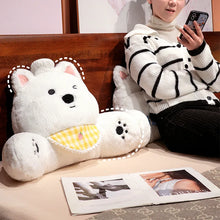 Load image into Gallery viewer, Stylized American Eskimo Dogs Stuffed Animal Plush Pillow-19