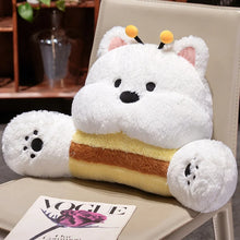 Load image into Gallery viewer, Stylized American Eskimo Dogs Stuffed Animal Plush Pillow-bee-60cm-25
