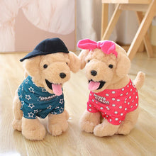 Load image into Gallery viewer, Sunday Outing Happy Golden Retrievers Stuffed Animal Plush Toys-Stuffed Animals-Golden Retriever, Stuffed Animal-10