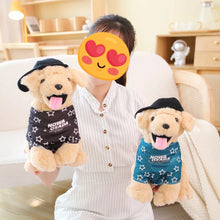 Load image into Gallery viewer, Sunday Outing Happy Golden Retrievers Stuffed Animal Plush Toys-Stuffed Animals-Golden Retriever, Stuffed Animal-2