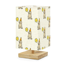 Load image into Gallery viewer, Sunflower Labrador Love Desktop Table Lamp-Desk Lamps-Christmas,Dog Dad Gifts,Dog Mom Gifts,Home Decor,Labrador,Lamp-US Plug-2