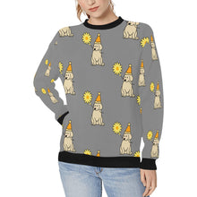 Load image into Gallery viewer, Sunflower Labrador Love Women&#39;s Sweatshirt-Apparel-Apparel, Labrador, Sweatshirt-Gray-XS-9