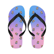 Load image into Gallery viewer, Sunglass Skateboard Corgi Adventure Unisex Slippers - 7 Gradients-Footwear-Accessories,Corgi,Dog Dad Gifts,Dog Mom Gifts,Slippers-3