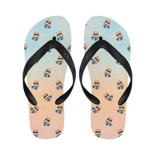 Load image into Gallery viewer, Sunglass Skateboard Corgi Adventure Unisex Slippers - 7 Gradients-Footwear-Accessories,Corgi,Dog Dad Gifts,Dog Mom Gifts,Slippers-1