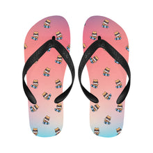 Load image into Gallery viewer, Sunglass Skateboard Corgi Adventure Unisex Slippers - 7 Gradients-Footwear-Accessories,Corgi,Dog Dad Gifts,Dog Mom Gifts,Slippers-6