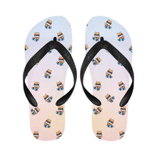 Load image into Gallery viewer, Sunglass Skateboard Corgi Adventure Unisex Slippers - 7 Gradients-Footwear-Accessories,Corgi,Dog Dad Gifts,Dog Mom Gifts,Slippers-7
