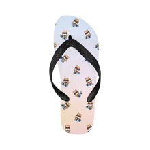 Load image into Gallery viewer, Sunglass Skateboard Corgi Adventure Unisex Slippers - 7 Gradients-Footwear-Accessories,Corgi,Dog Dad Gifts,Dog Mom Gifts,Slippers-25