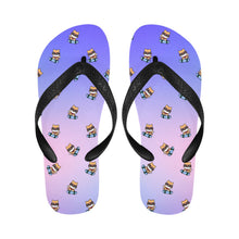 Load image into Gallery viewer, Sunglass Skateboard Corgi Adventure Unisex Slippers - 7 Gradients-Footwear-Accessories,Corgi,Dog Dad Gifts,Dog Mom Gifts,Slippers-2