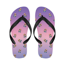 Load image into Gallery viewer, Sunglass Skateboard Corgi Adventure Unisex Slippers - 7 Gradients-Footwear-Accessories,Corgi,Dog Dad Gifts,Dog Mom Gifts,Slippers-4