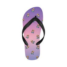 Load image into Gallery viewer, Sunglass Skateboard Corgi Adventure Unisex Slippers - 7 Gradients-Footwear-Accessories,Corgi,Dog Dad Gifts,Dog Mom Gifts,Slippers-Dreamy Dusk-S-16