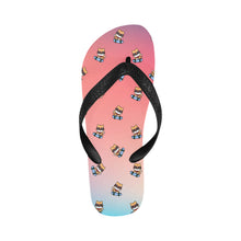 Load image into Gallery viewer, Sunglass Skateboard Corgi Adventure Unisex Slippers - 7 Gradients-Footwear-Accessories,Corgi,Dog Dad Gifts,Dog Mom Gifts,Slippers-Tropical Sunset-S-21