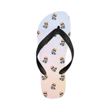 Load image into Gallery viewer, Sunglass Skateboard Corgi Adventure Unisex Slippers - 7 Gradients-Footwear-Accessories,Corgi,Dog Dad Gifts,Dog Mom Gifts,Slippers-Blush Horizon-S-24