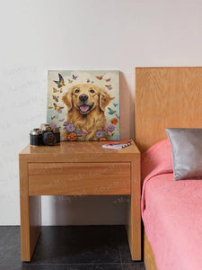 Sunshine and Whimsy Golden Retriever Wall Art Poster-Art-Dog Art, Golden Retriever, Home Decor, Poster-3