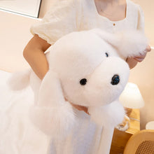 Load image into Gallery viewer, Super Fluffy Chocolate Labrador Plush Toy - Sleepy Floppy-Eared Cutie-8