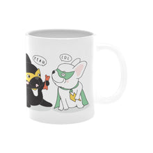 Load image into Gallery viewer, Super Frenchie Love Coffee Mug-Mug-Dog Dad Gifts,Dog Memorial Gifts,Dog Mom Gifts,French Bulldog,Mugs-6