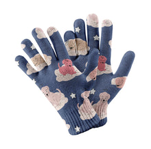 Load image into Gallery viewer, Sweet Dreams Labrador Love Touch Screen Gloves-Accessories-Accessories, Dog Dad Gifts, Dog Mom Gifts, Gloves, Labrador-Navy-4