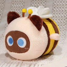 Load image into Gallery viewer, Sweet Honey Bee Black Cat Plush Toy-Stuffed Animals-Black Cat,Cat Memorial Gifts,Stuffed Animal-3