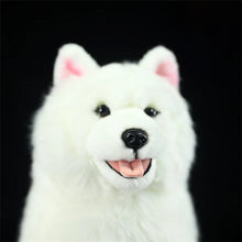 Load image into Gallery viewer, Sweet Little White Swiss Shepherd Dog Toy – Realistic-Stuffed Animals-Dog Memorial Gifts,Stuffed Animal,White Swiss Shepherd-4