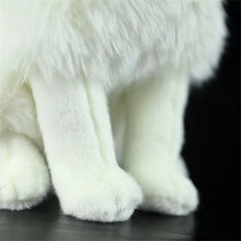 Load image into Gallery viewer, Sweet Little White Swiss Shepherd Dog Toy – Realistic-Stuffed Animals-Dog Memorial Gifts,Stuffed Animal,White Swiss Shepherd-7