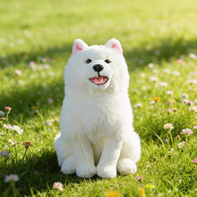 Load image into Gallery viewer, Sweet Little White Swiss Shepherd Dog Toy – Realistic-Stuffed Animals-Dog Memorial Gifts,Stuffed Animal,White Swiss Shepherd-1