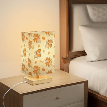 Sweet Sweet Shiba Love Desktop Table Lamp 360x