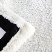 Bernese Mountain Dog in Bloom Fleece Blanket-Blanket-Bernese Mountain Dog, Blankets, Home Decor-11