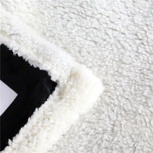 Load image into Gallery viewer, Pastel Flowers and Happy Husky Fleece Blanket-Blanket-Blankets, Home Decor, Siberian Husky-11