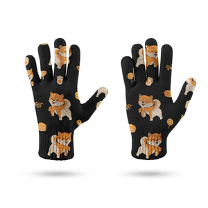 Sweet Sweet Shiba Love Touch Screen Gloves-Accessories-Accessories, Dog Dad Gifts, Dog Mom Gifts, Gloves, Shiba Inu-11