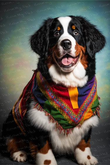 Fashion bernese mountain dog art