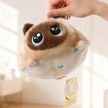 Load image into Gallery viewer, Tabby Brown Cat Plush Toy - Big Eyed Squishy Cat-13