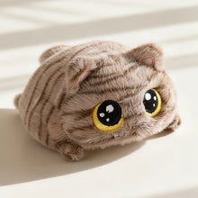Load image into Gallery viewer, Tabby Brown Cat Plush Toy - Big Eyed Squishy Cat-Stuffed Animals-Cats,Stuffed Animal,Tabby Cat-4