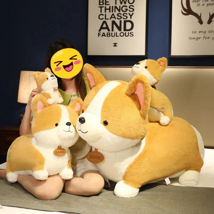 Take Me Home Corgi Love Stuffed Animal Plush Toys-Stuffed Animals-Corgi, Stuffed Animal-1