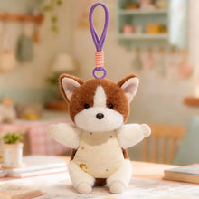 Load image into Gallery viewer, Teddy Bear Shiba Inu Plush Keychain - Dreamy Star Belly-Shiba Inu-1